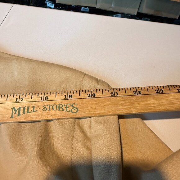 LL Bean Men 48 Tall Travel Blazer Jacket Sport Coat Tan Beige 2 Button Commute - Picture 8 of 12